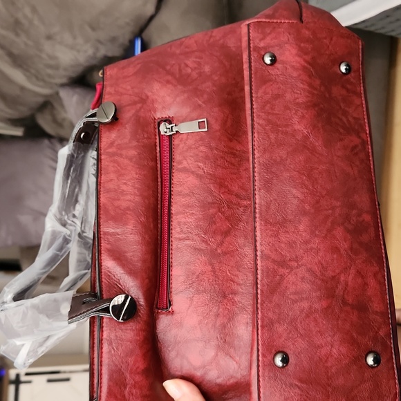 Faux leather large purse - Picture 3 of 3